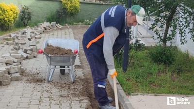 Pursaklar Belediyesi camilerin acil ihtiyaçlarını karşılamaya devam ediyor