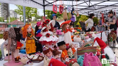 Etimesgut Belediyesi engellilerin ve kadınların emeklerini sergiletti