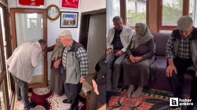 Pursaklar Belediye Başkanı Çetin Anneler Günü'nde şehit annelerini ziyaret etti