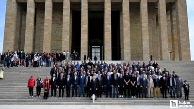 Gençlerbirliği camiasından Anıtkabir ve Cavcav'ın mezarlığına anlamlı ziyaret