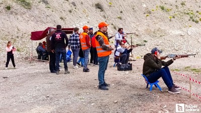 Nallıhan'da düzenlenen Tek Kurşun Atış Yarışmasında birinci olanlar açıklandı
