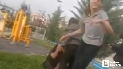 Sincan'da arkadaşını öldüresiye darbeden kız çocukları o anları da kayda aldılar