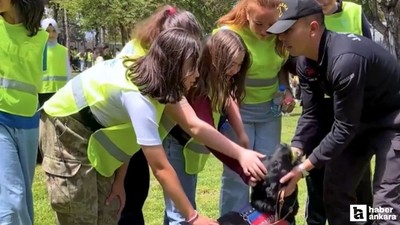 Ankara İl Jandarma Komutanlığı'ndan anlamlı hareket