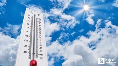 Ankara'da hava sıcaklığı 10 derece birden yükseliyor!
