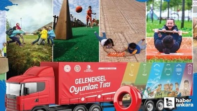 Ankara'dan yola çıkan Geleneksel Oyunlar Tırı Malatya’da
