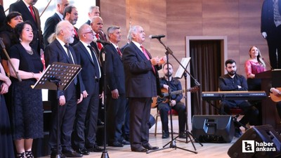 Etimesgut Belediyesinin müzik koroları Bağlıca'da konser verdi