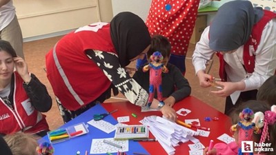 Türk Kızılayı Polatlı Şubesi heyeti özel eğitim öğrencilerini ziyaret etti