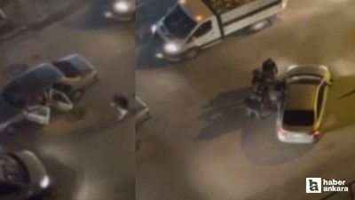 Ankara Altındağ'da sokak ortasındaki kavga büyümeden yatıştırıldı