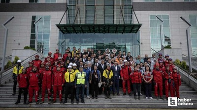 Ankara Üniversitesi'nde deprem senaryosu yazılıp tatbikat yapıldı