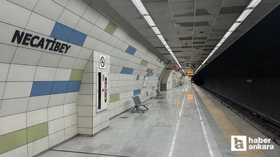 EGO, Necatibey Metro İstasyonunu bakıma alacak