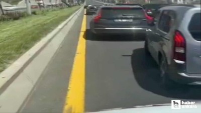 Ankara'da ambulansa yol vermeyen sürücülere ceza yağdı