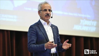 Ulaştırma Bakanı Abdulkadir Uraloğlu: Ankara ile İstanbul arası 80 dakikaya inecek