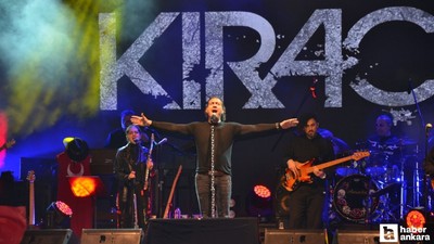 Kahramankazan Belediyesi, Millet Bahçesi'nde Kıraç konseri düzenledi