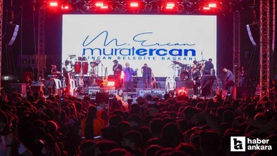 Arasta Sincan'daki Bengü konserine Sincan Belediye Başkanı Ercan'da katıldı