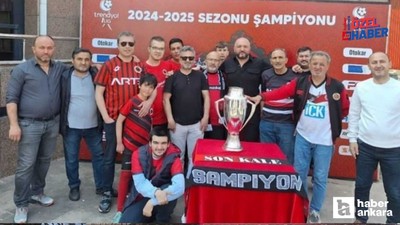 Kupa Gençlerbirliği taraftarı ile buluştu