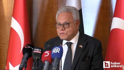 Pakistan’ın Ankara Büyükelçisi Junaid basın toplantısı düzenledi