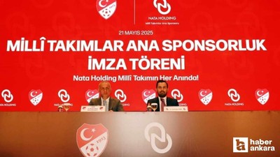 TFF ve NATA Holding sponsorluk anlaşması imzaladı
