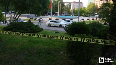 TBMM önünde havaya ateş eden şahıs kaçarken yakalandı