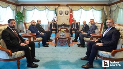 Ankara'da zirve: Cumhurbaşkanı Yardımcısı Yılmaz, Şara ile görüştü