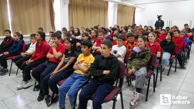 Keçiören Belediyesi öğrencileri sıfır atık konusunda bilgilendirdi