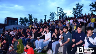Kahramankazan Belediyesi Final Four finali heyecanını dev ekranda yaşattı