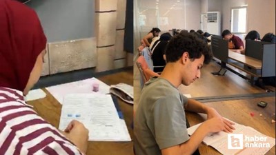 Sincan Belediyesi Millet Kıraathanelerinde AYT Deneme sınavı düzenledi