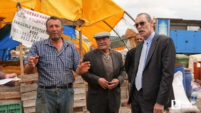 Başkan Erdal Beşikcioğlu Ayyıldız Kurban Pazarı'nı ziyaret etti
