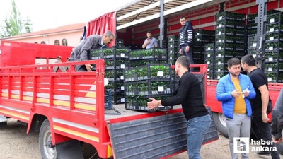 Kahramankazan Belediyesi çiftçilere hibe desteğinde bulundu