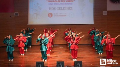 Keçiören Belediyesi'nden ‘Yedi Bölge Tek Yürek' gösterisi
