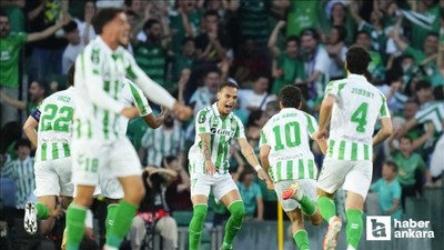 Real Betis tarihinde bir ilki başarmak için sahaya çıkacak
