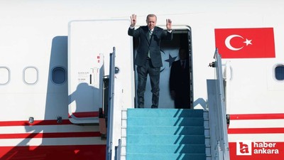Cumhurbaşkanı Erdoğan, Ankara'dan Azerbaycan'a uğurlandı