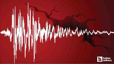 AFAD Bingöl Kiğı'da deprem olduğunu duyurdu
