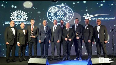 ATİD ödül töreninde Ankara turizmin kalbidir mesajı
