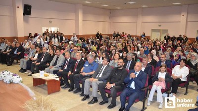 Kahramankazan'da yıl sonu el sanatları sergisi düzenledi.