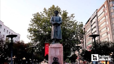 Ankara'nın neredeyse bir asırlık heykeli: Çoğu insan kendisini fark etmiyor