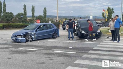 Çorum -  Ankara karayolu üzerinde trafik kazası: 3 kişi yaralandı