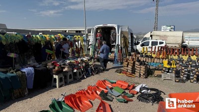 Çubuk'ta Kurban Bayramı öncesi bıçak satışları arttı
