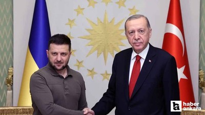 Cumhurbaşkanı Erdoğan, Ukrayna Devlet Başkanı Zelenskiy ile görüştü