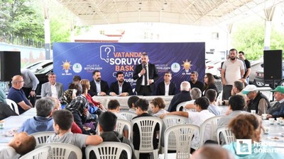 Pursaklar'da vatandaş sordu Başkan Çetin cevap verdi!