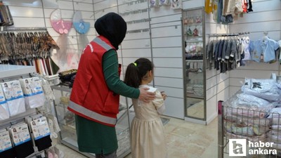 Kahramankazan Belediyesi bayram öncesi çocukların yüzünü güldürdü