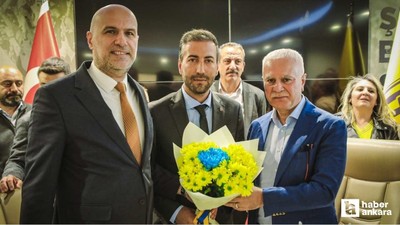 Koray Aydın'dan Ankaragücü'ne hayırlı olsun ziyareti
