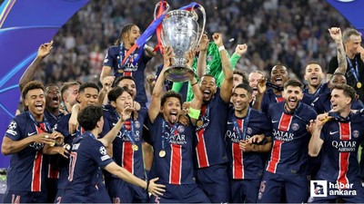 İnter'i 5-0 ile deviren PSG Şampiyonlar Ligi şampiyonu oldu!