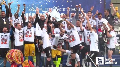 ABB'den Şampiyon olan Alves Kablo Ampute Futbol Takımına tebrik mesajı