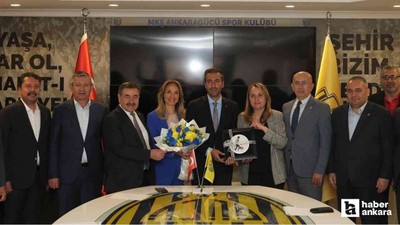 CHP heyetinden Ankaragücü'ne hayırlı olsun ziyareti
