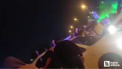 Keçiören'de direksiyon başında bayılan sürücü korkuttu