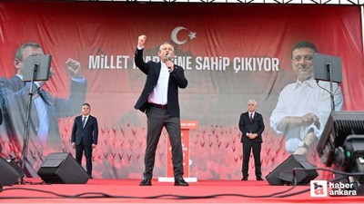Özgür Özel'den Cumhurbaşkanı Erdoğan'a: Cesaretin varsa sandıkta karşıma çık