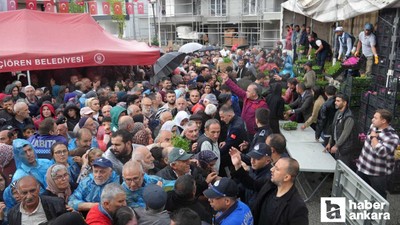 Keçiören Belediyesi 61 bin fideyi vatandaşlara ücretsiz olarak dağıttı