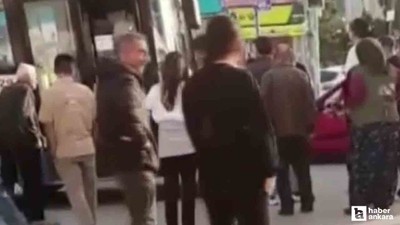 Elmadağ'da belediye otobüsünün çarptığı yaya ağır yaralandı