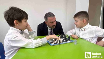 Pursaklar Belediyesi Nezaket Okullarında Satranç turnuvası heyecanı