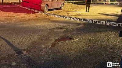 Sincan'da sokak ortasında babasını bıçaklayıp ağır yaralayarak kaçtı!